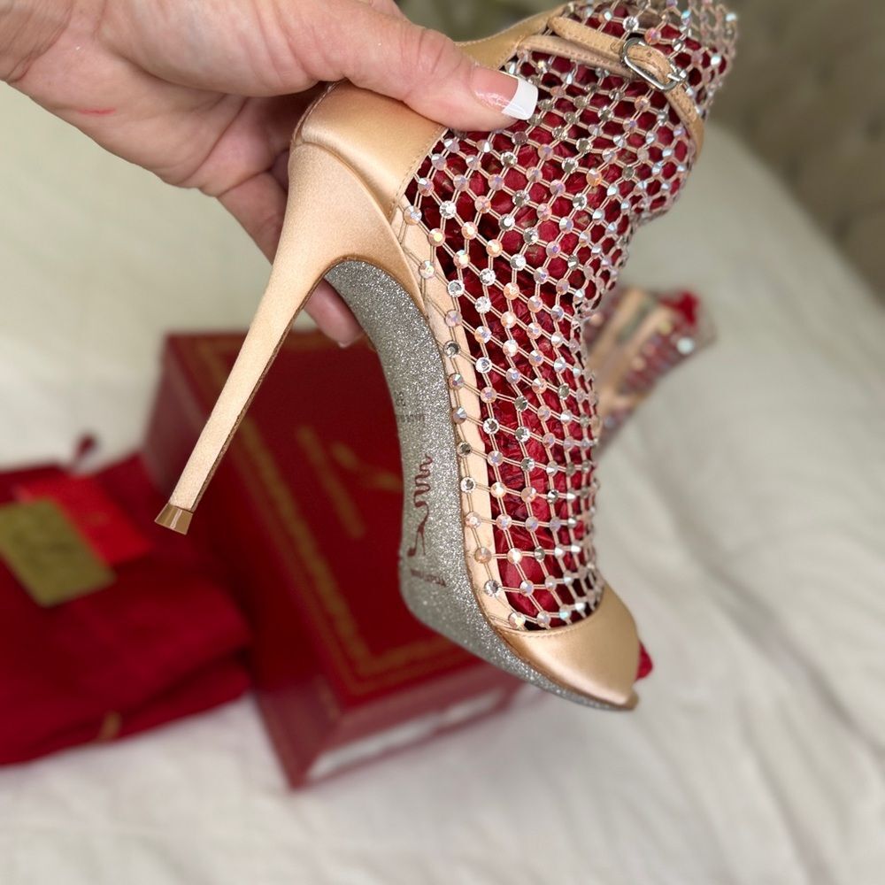 NEW René Caovilla Galaxia Sandals (Heels) Size 8 - Picture 8 of 9